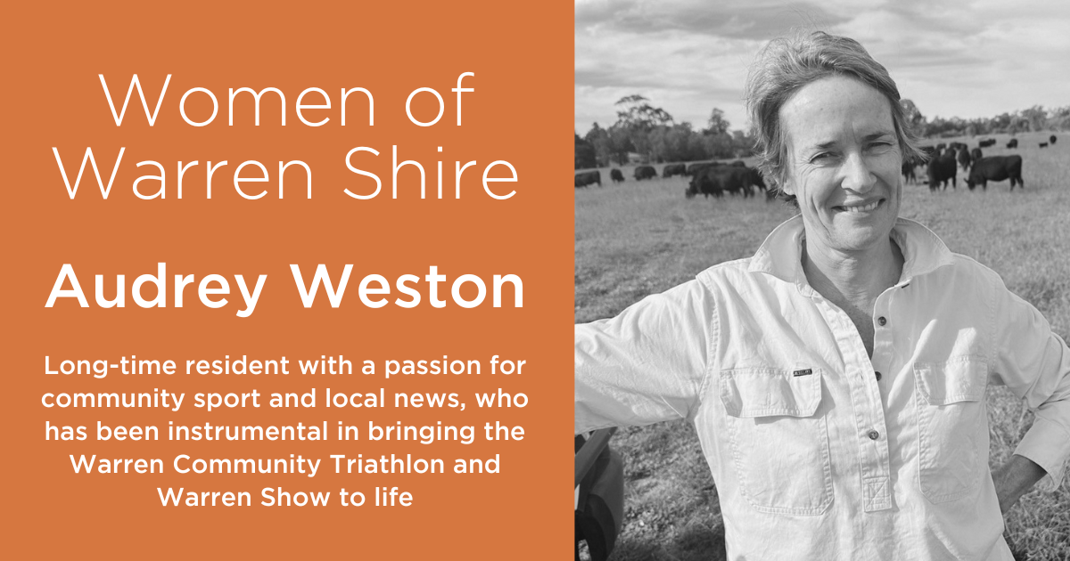 Women of Warren Shire - Audrey Weston - Post Image